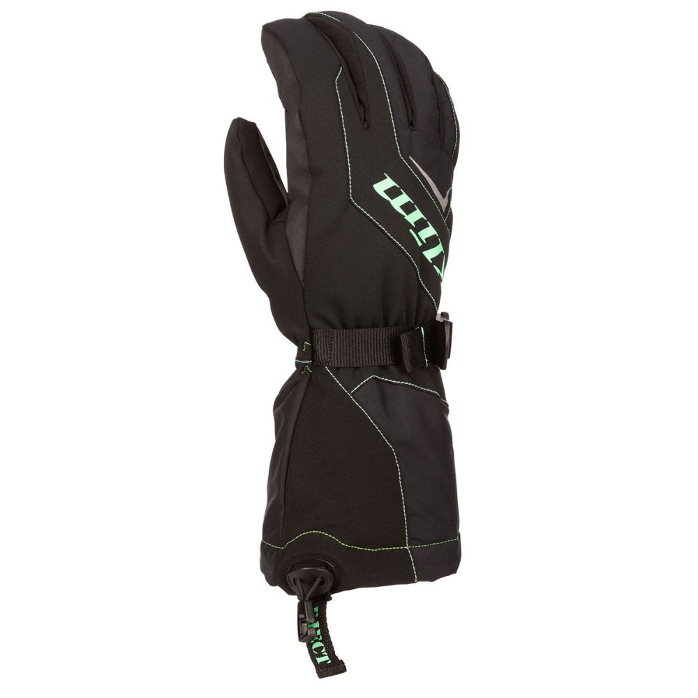 Перчатки Klim Ember Gauntlet Glove Black - Wintermint 3228-000-110-013 в интернет Магазине Аллигатор Красноярск