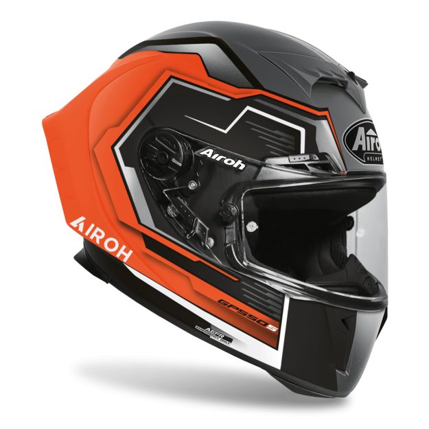 Дорожный шлем Airoh GP 550 S Rush оранжевый в интернет Магазине Аллигатор Красноярск