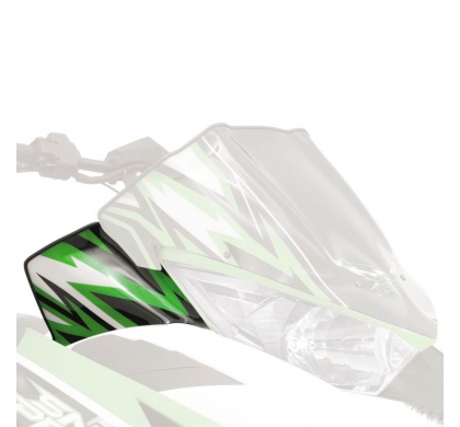 Комплект дефлекторов на стёкла зеленые 6639-348 в интернет Магазине Аллигатор Красноярск