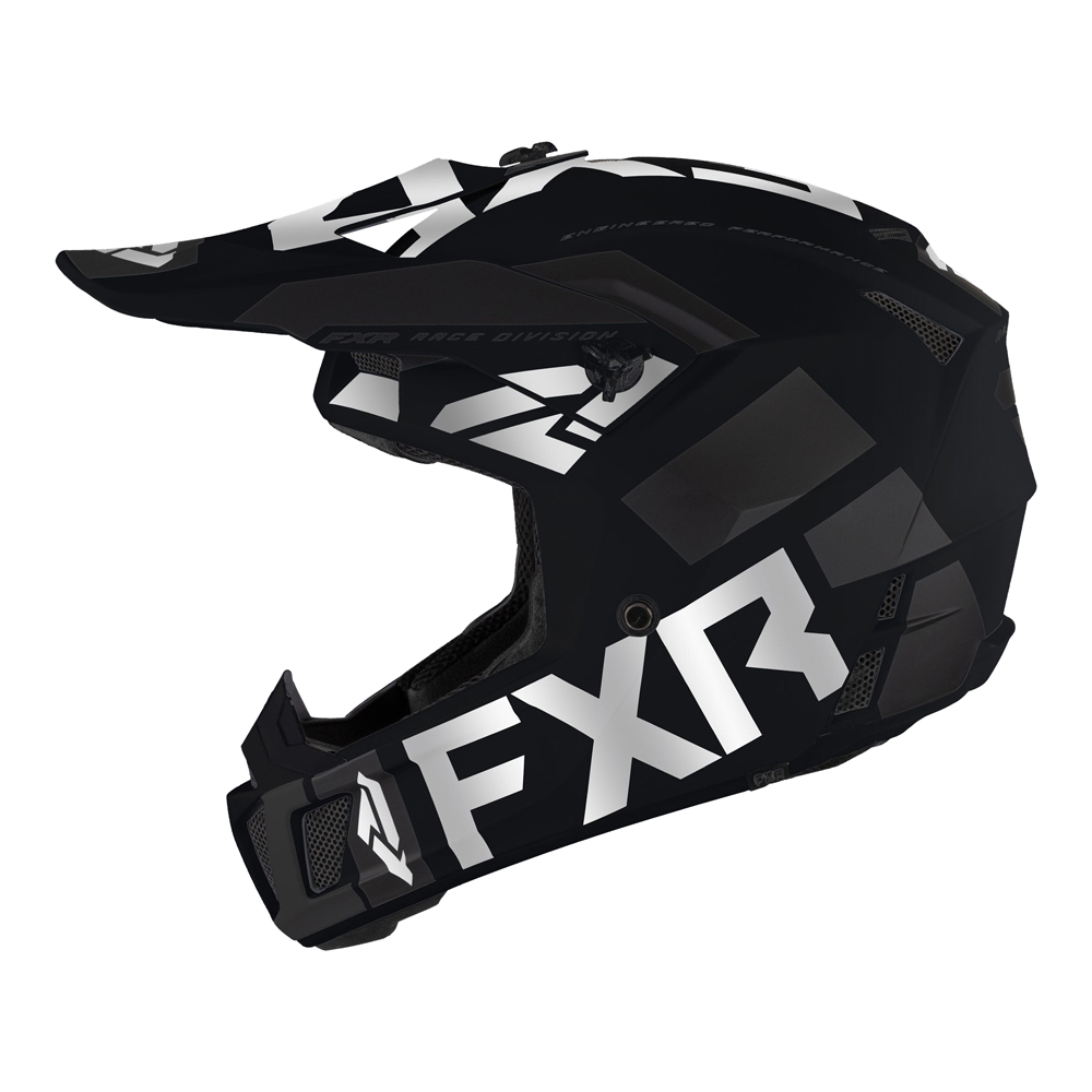 Шлем FXR CLUTCH EVO LE.5 (Black/Silve) 220613-1009 в интернет Магазине Аллигатор Красноярск