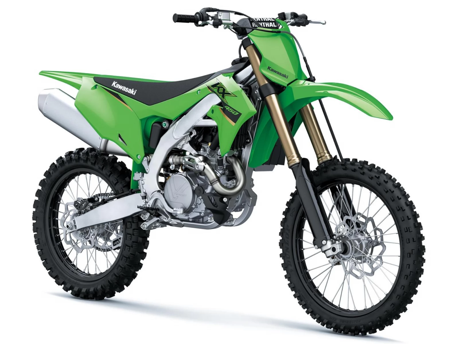 Мотоцикл Kawasaki KX450 Зеленый 2022 в интернет Магазине Аллигатор Красноярск