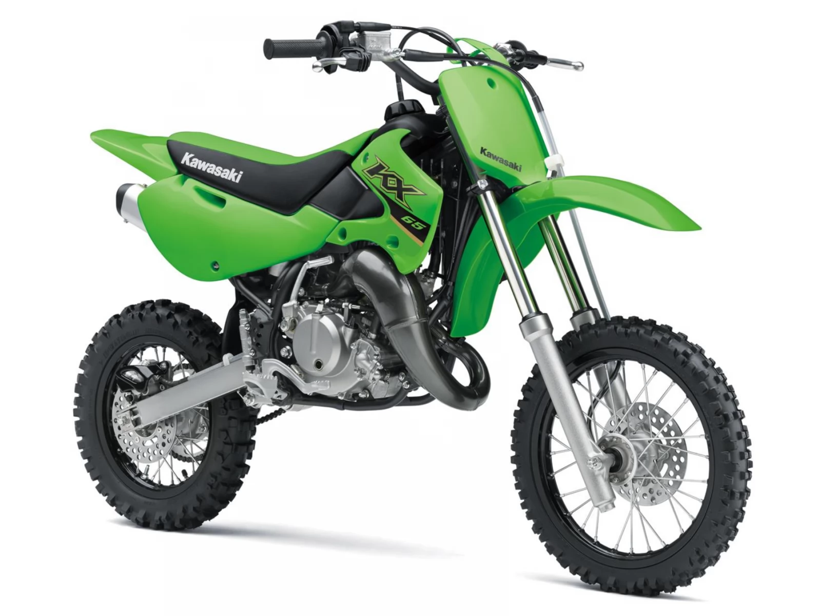 Мотоцикл Kawasaki KX65 Зеленый 2022 в интернет Магазине Аллигатор Красноярск