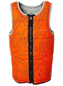 Спасательный жилет неопреновый мужской Jetpilot Rival Reversible FE Neo Vest Grey/Orange S22 в интернет Магазине Аллигатор Красноярск