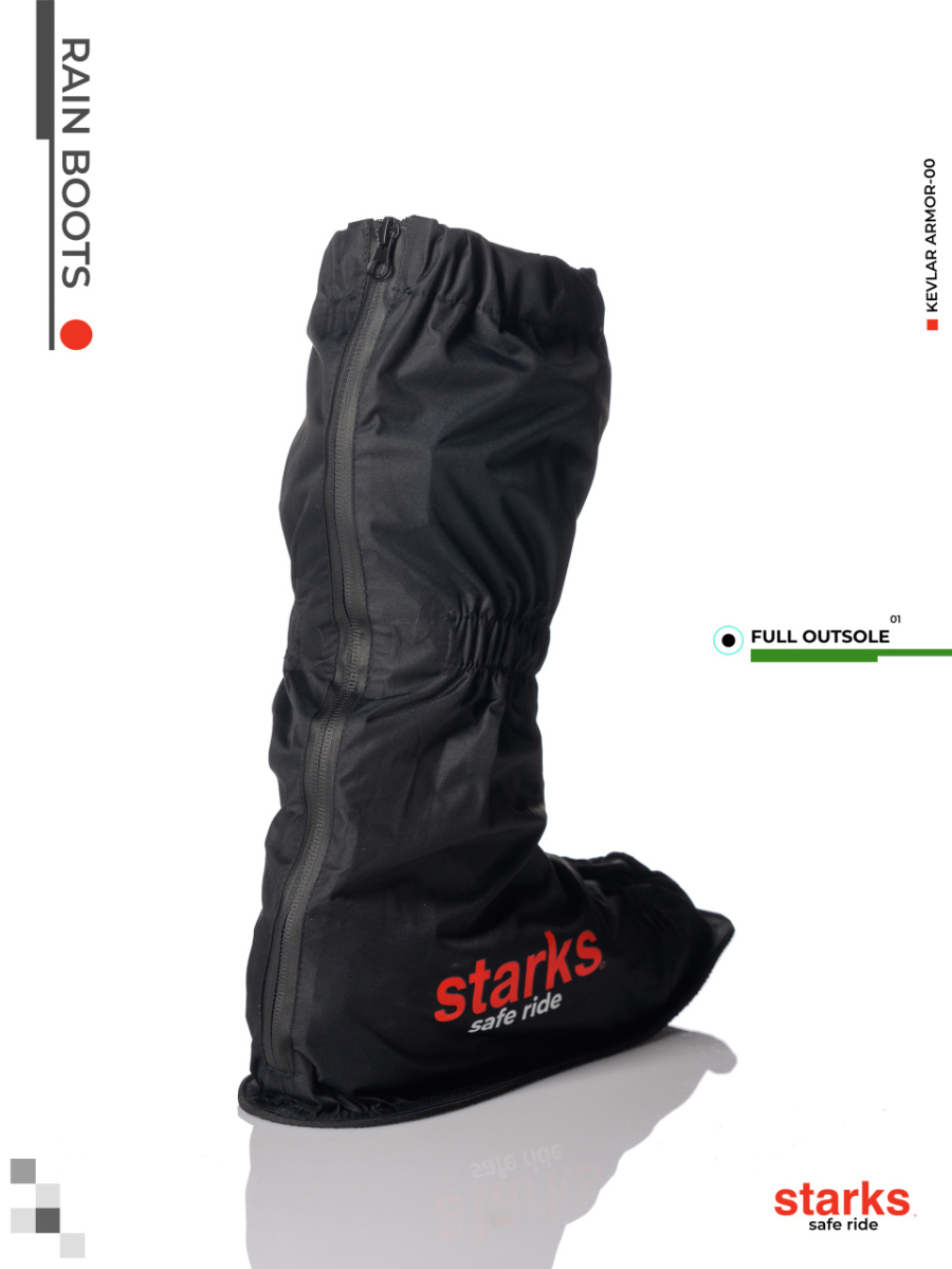 Дождевые бахилы STARKS Rain Boots черные в интернет Магазине Аллигатор Красноярск