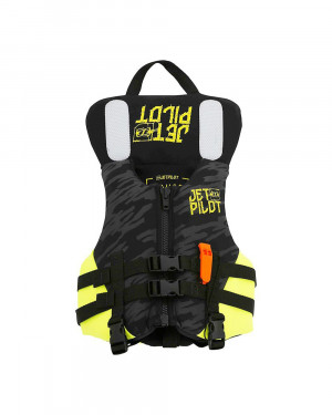 Спасательный жилет нейлон детский Jetpilot Cause Kids ISO 100N Neo Vest Black/Yellow 4-6 years в интернет Магазине Аллигатор Красноярск