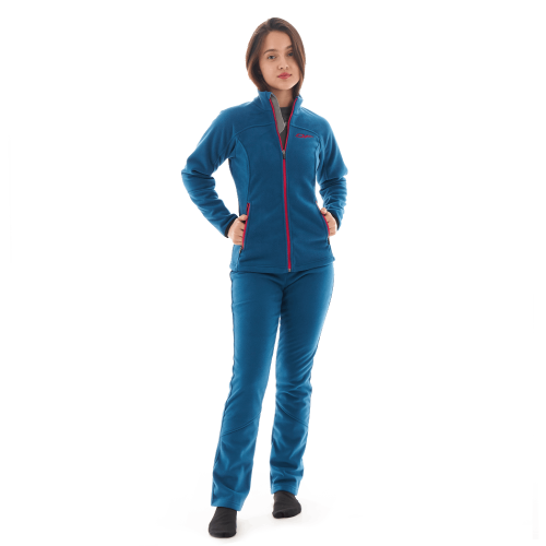 Женская флисовая кофта Dragonfly Level. Blue Pink 700250-23-448 в интернет Магазине Аллигатор Красноярск
