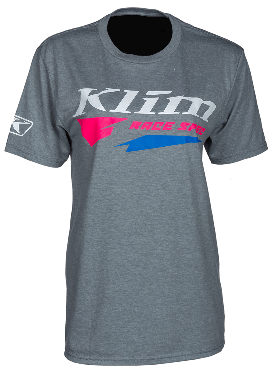 Футболка Klim RACE SPEC SS T Gray-Knockout Pink в интернет Магазине Аллигатор Красноярск