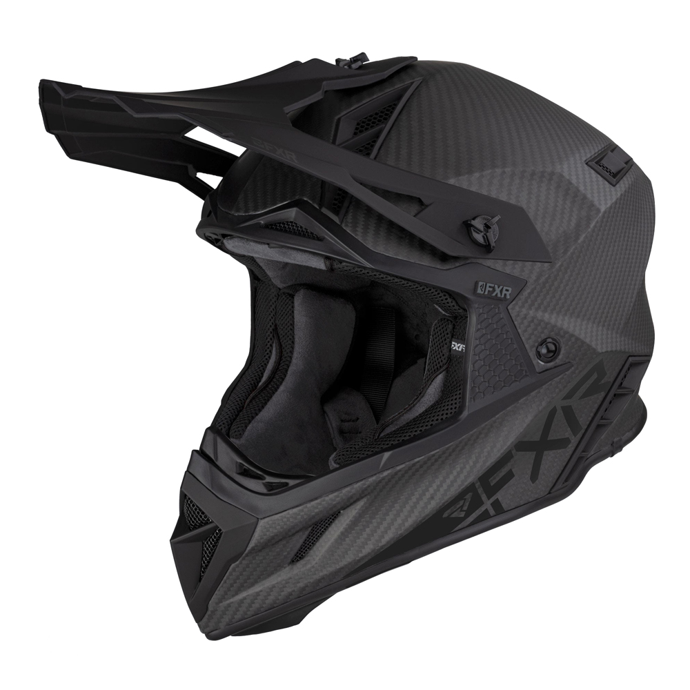 Шлем FXR HELIUM CARBON W/ AUTO BUCKLE (Black) 230661-1000 в интернет Магазине Аллигатор Красноярск