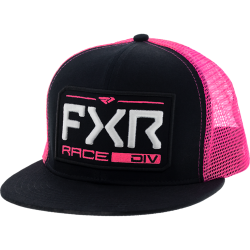Бейсболка FXR RACE DIVISION (Black/Elec Pink) 231642-1094-00 в интернет Магазине Аллигатор Красноярск
