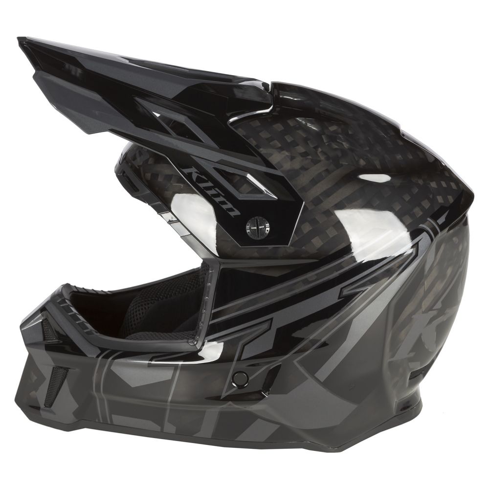 Шлем Klim F3 Carbon Pro Snowmobil ECE Ascent Black/Asphalt 3794-000-130-003 в интернет Магазине Аллигатор Красноярск