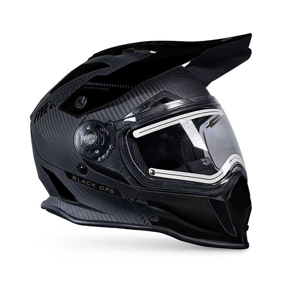 Шлем 509 Delta R3L Carbon Black Ops с подогревом в интернет Магазине Аллигатор Красноярск