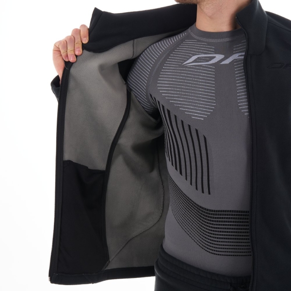 Кофта флисовая мужская Dragonfly Black  700205-25-333 в интернет Магазине Аллигатор Красноярск