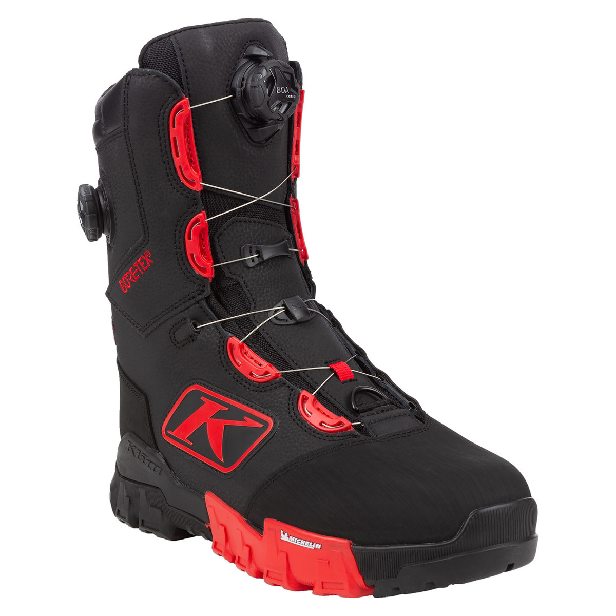 Снегоходные ботинки Klim Adrenaline Pro S GTX BOA  Black - Fiery Red 3107-002-008-017 в интернет Магазине Аллигатор Красноярск