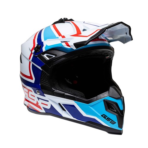 Шлем XP-20 MO DESIGN BIANCO/BLUE/ROSSO (1.1) в интернет Магазине Аллигатор Красноярск