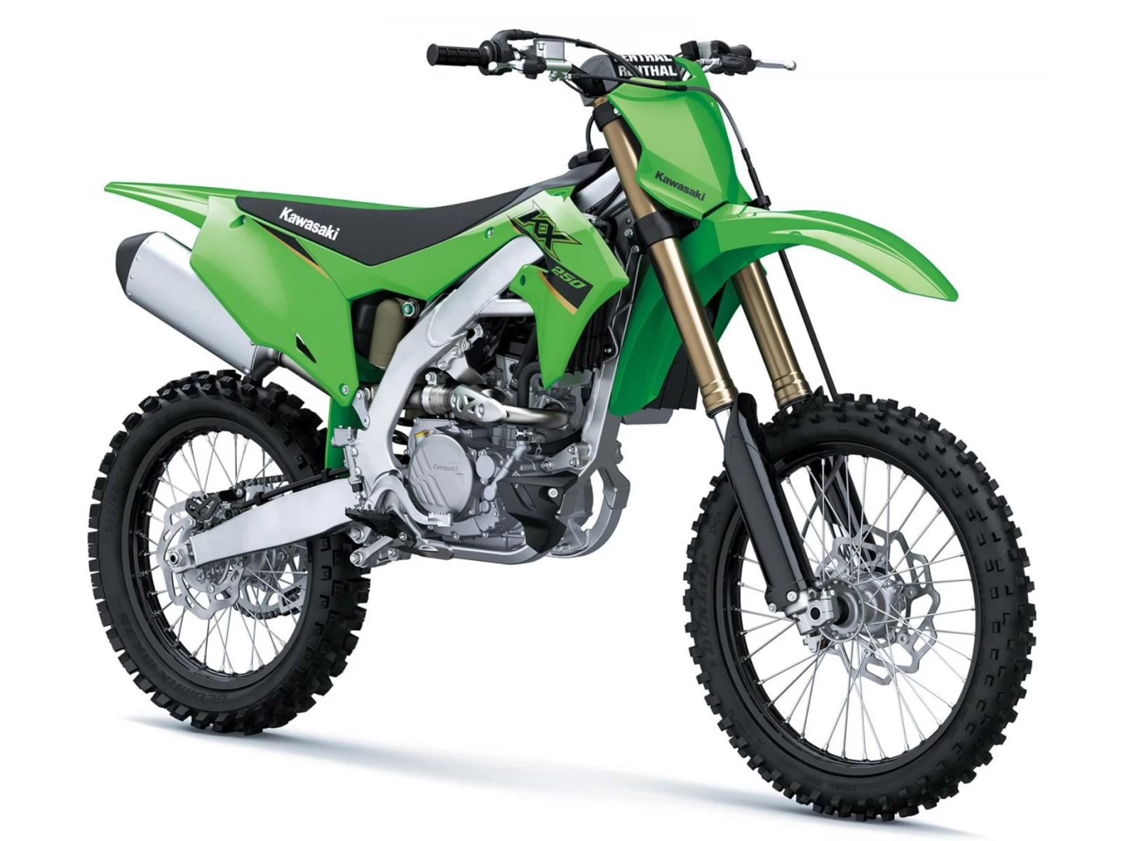 Мотоцикл Kawasaki KX250 Зеленый 2022 в интернет Магазине Аллигатор Красноярск