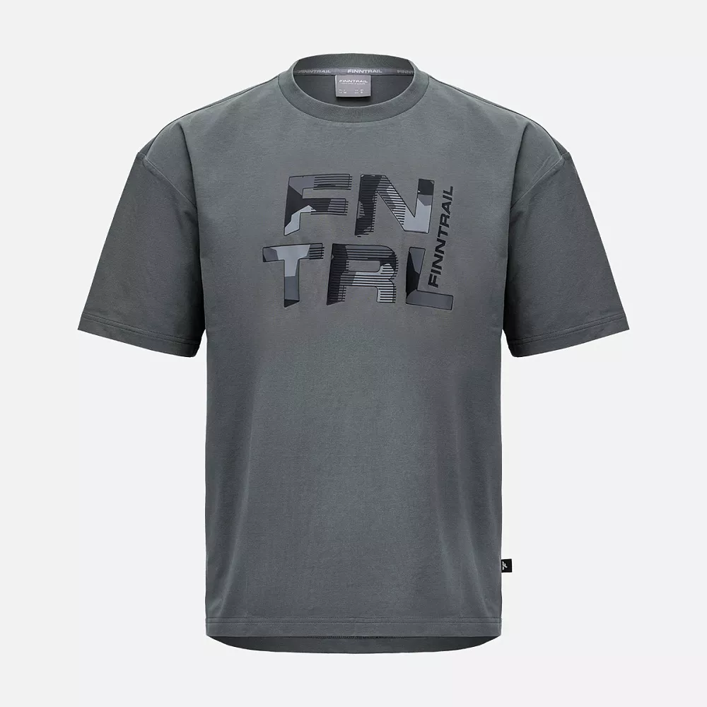 Футболка Finntrail BIG LOGO 6733 DarkOlive  в интернет Магазине Аллигатор Красноярск