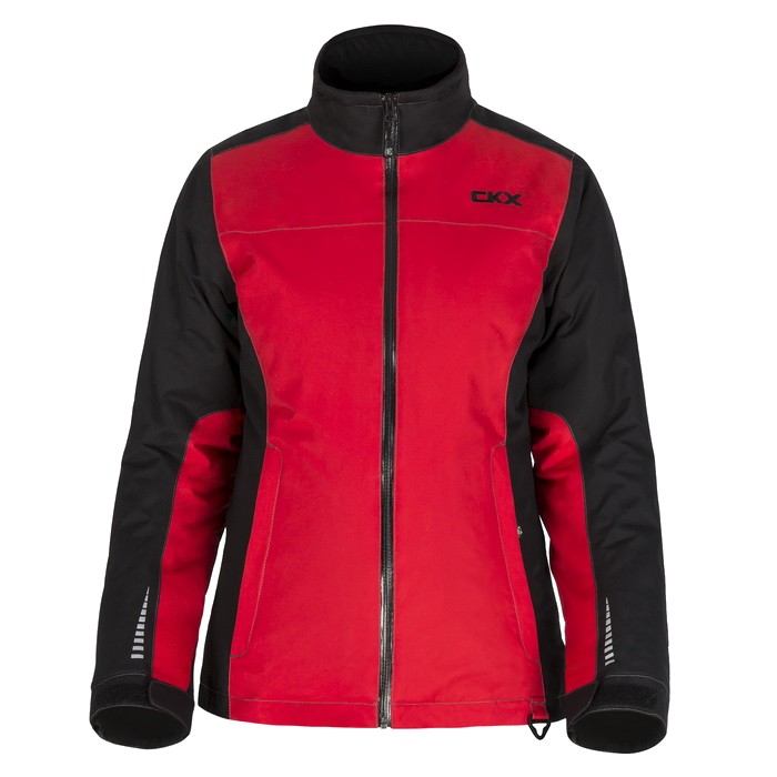 Куртка снегоходная женская CKX ASCENT цвет красный/черный  в интернет Магазине Аллигатор Красноярск