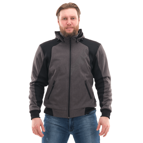 Мототолстовка Dragonfly Urban Grey с защитой 700130-888 в интернет Магазине Аллигатор Красноярск