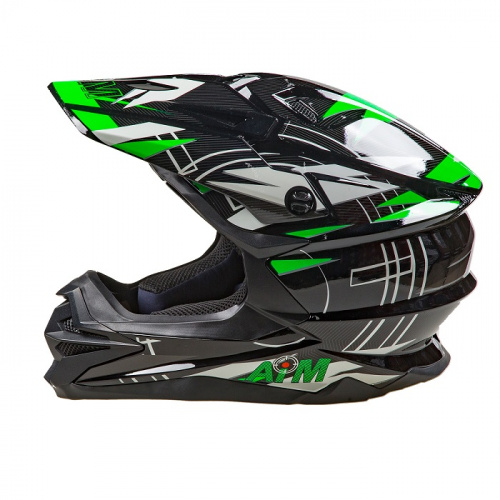 Шлем AiM JK803S Green/Black 803-017 в интернет Магазине Аллигатор Красноярск