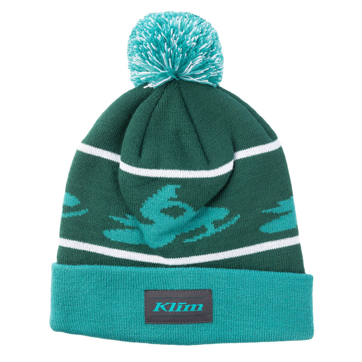 Шапка Klim Bomber Beanie Rain Forest - Green-Blue Slate 6028-002-000-353 в интернет Магазине Аллигатор Красноярск