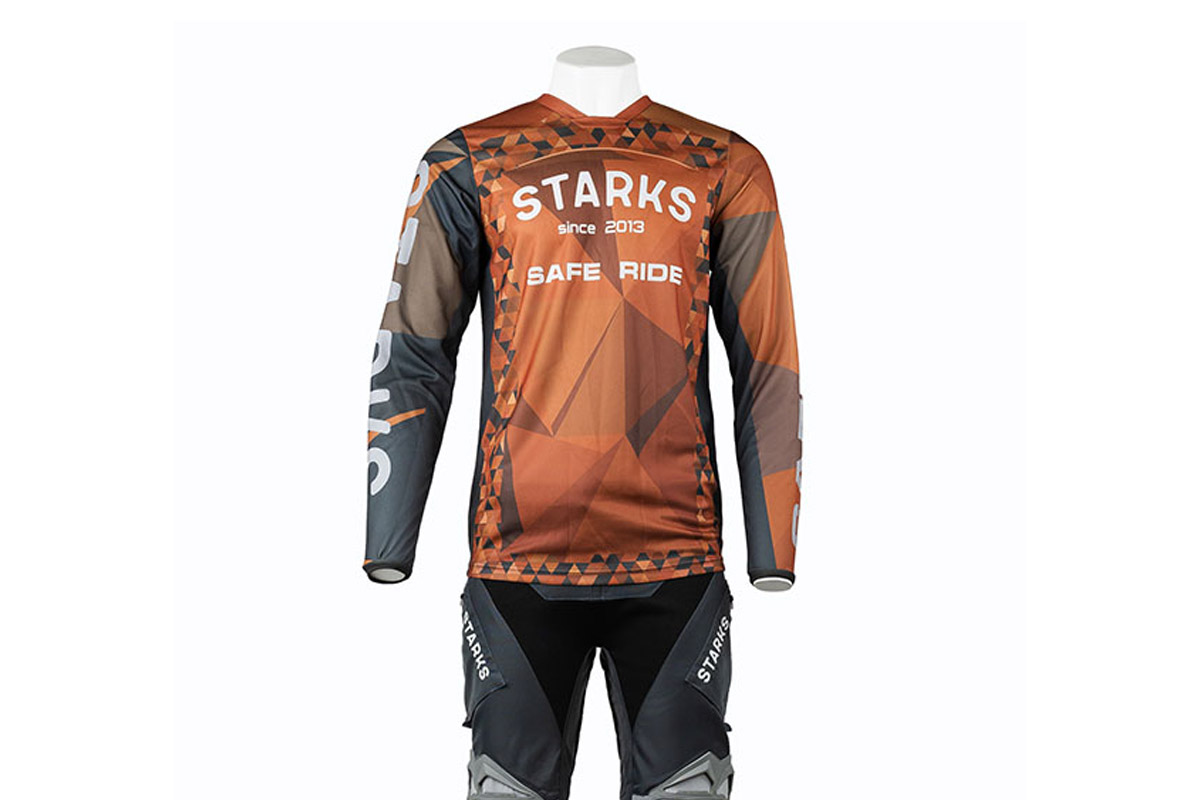 Джерси STARKS Enduro PRO 2.0 Forest (Оранжевый ) в интернет Магазине Аллигатор Красноярск
