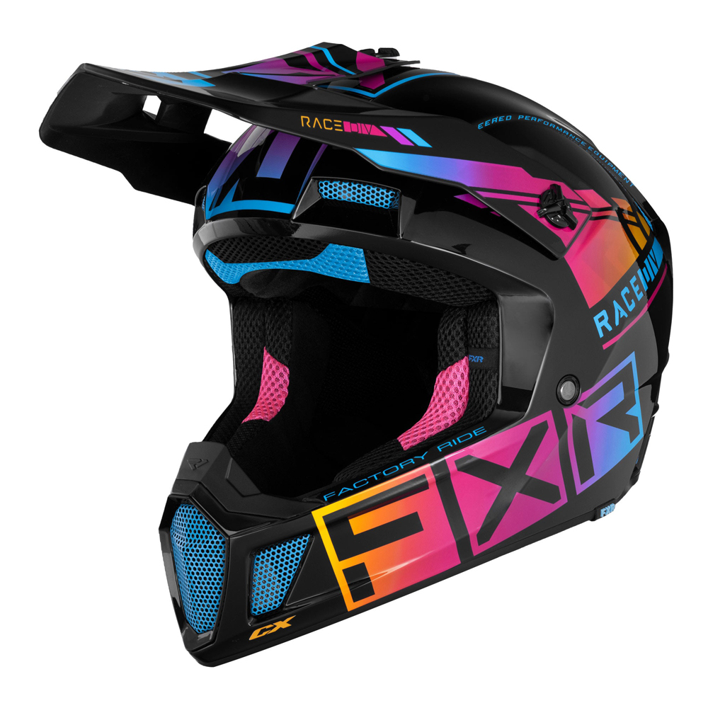 Шлем FXR Clutch CX Pro (Spectrum) 230621-5396 в интернет Магазине Аллигатор Красноярск