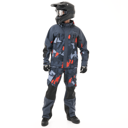 Мембранная куртка QUAD 2.0 Man Grey-Orange Camo 400112-25-960 в интернет Магазине Аллигатор Красноярск