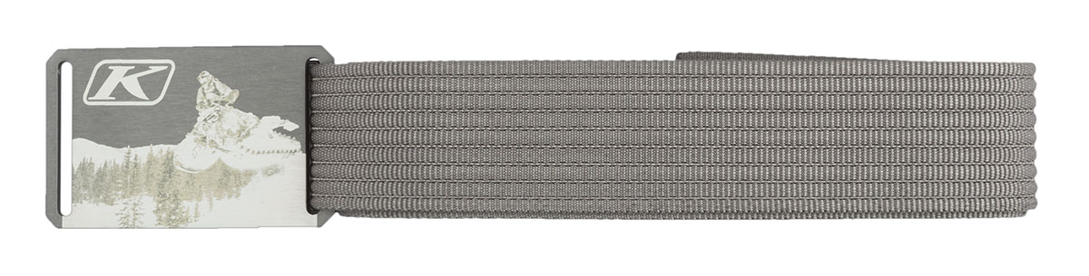 Ремень KLIM Redline Web Belt  Gray - Snow 5052-002-000-600 в интернет Магазине Аллигатор Красноярск