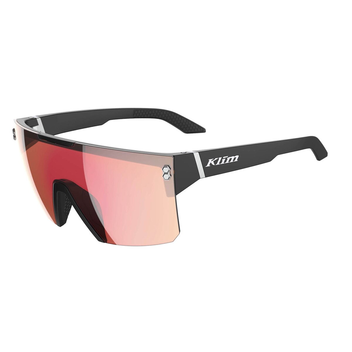 Солнцезащитные очки Klim  Muffler Sunglasses Matte Black - Smoke Red Mirrored 7103-000-000-002 в интернет Магазине Аллигатор Красноярск