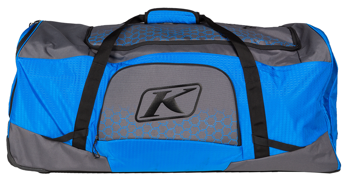 Сумка Klim Team Gear Bag Asphalt - Electric Blue Lemonade в интернет Магазине Аллигатор Красноярск