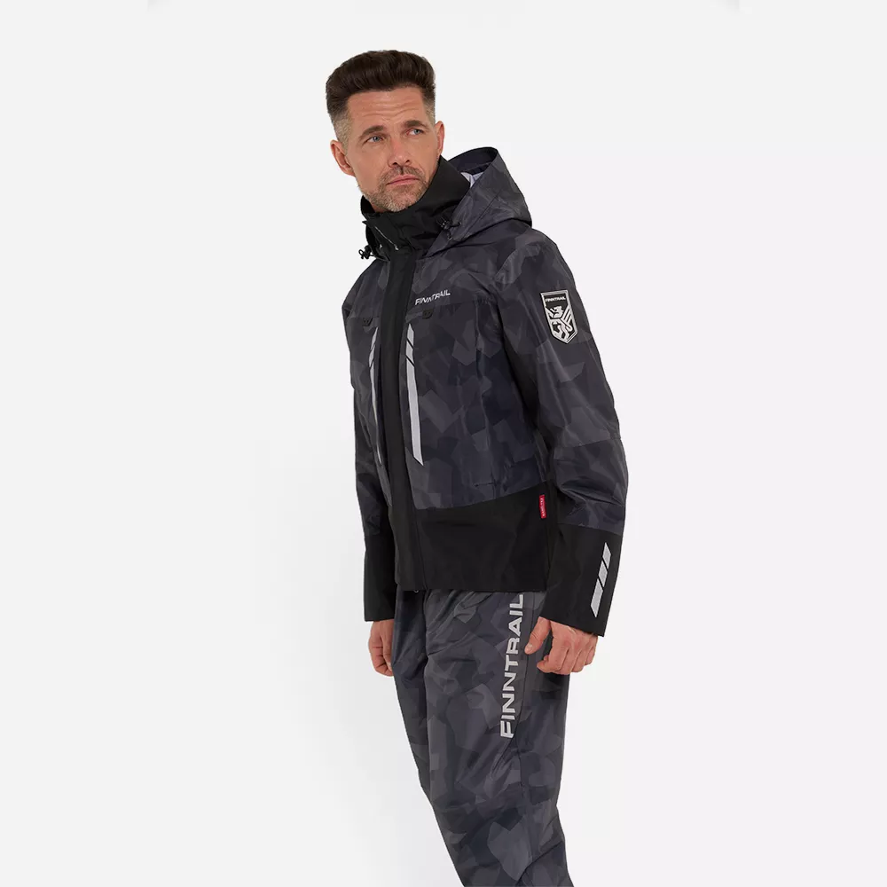 Куртка Finntrail GREENWOOD 4021 CamoShadowBlack в интернет Магазине Аллигатор Красноярск