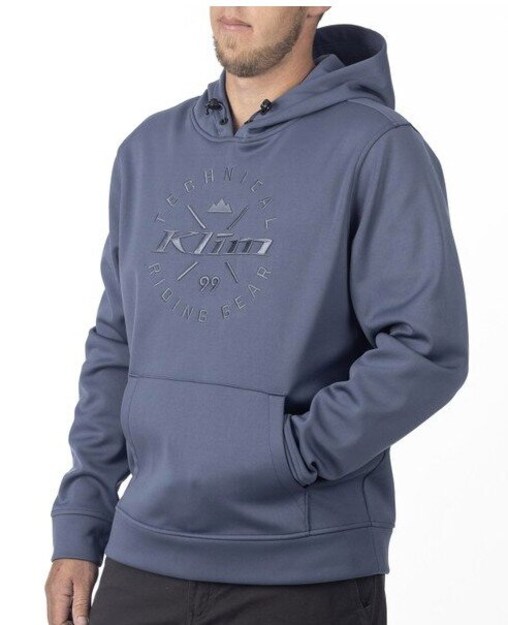 Кофта с капюшоном Klim Wydaho Pullover Hoodie Vintage Indigo 6776-000-130-555 в интернет Магазине Аллигатор Красноярск