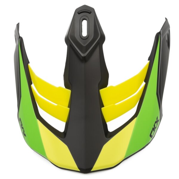 Козырек для шлема CKX  TITAN CLIFF зеленый/желтый матовый 507281 в интернет Магазине Аллигатор Красноярск