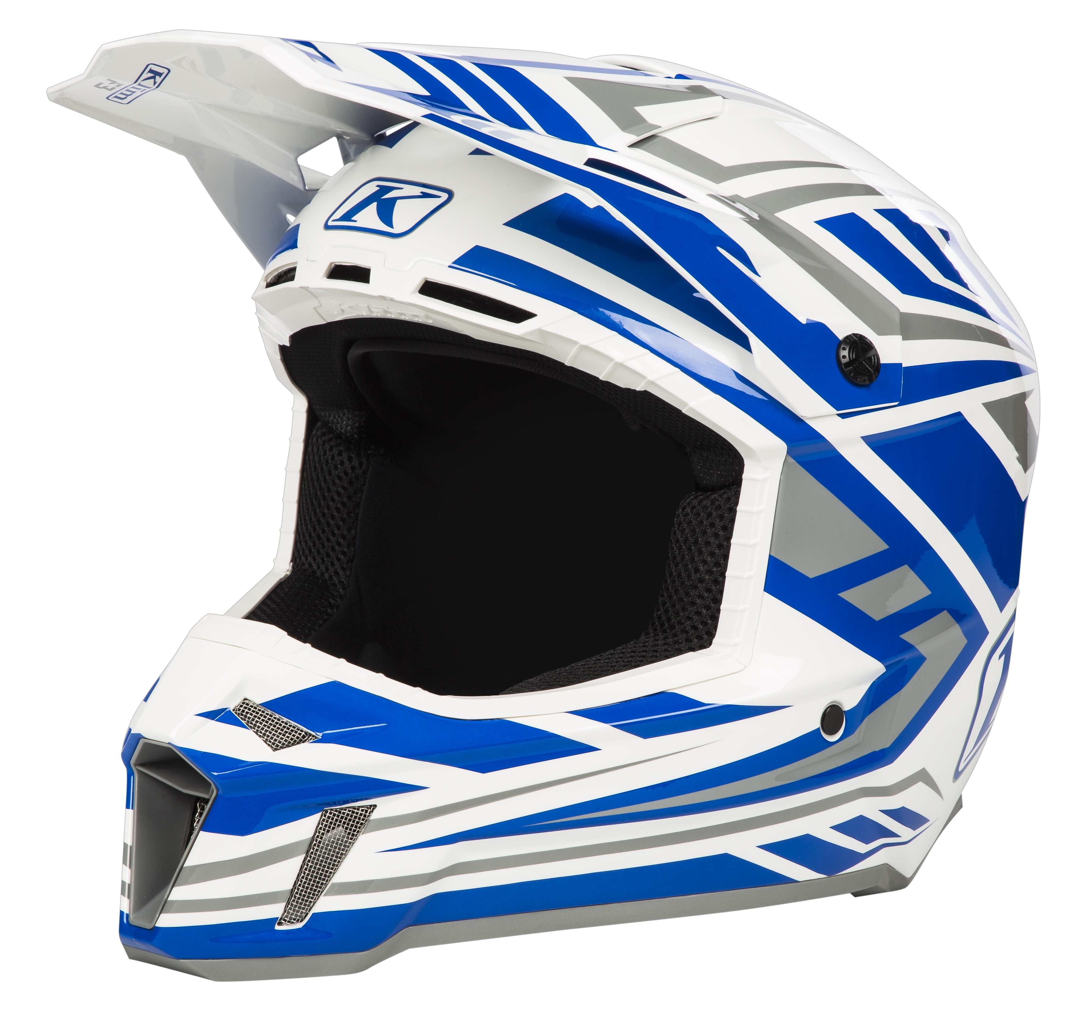 Шлем Klim F3 Helmet ECE Velocity White в интернет Магазине Аллигатор Красноярск