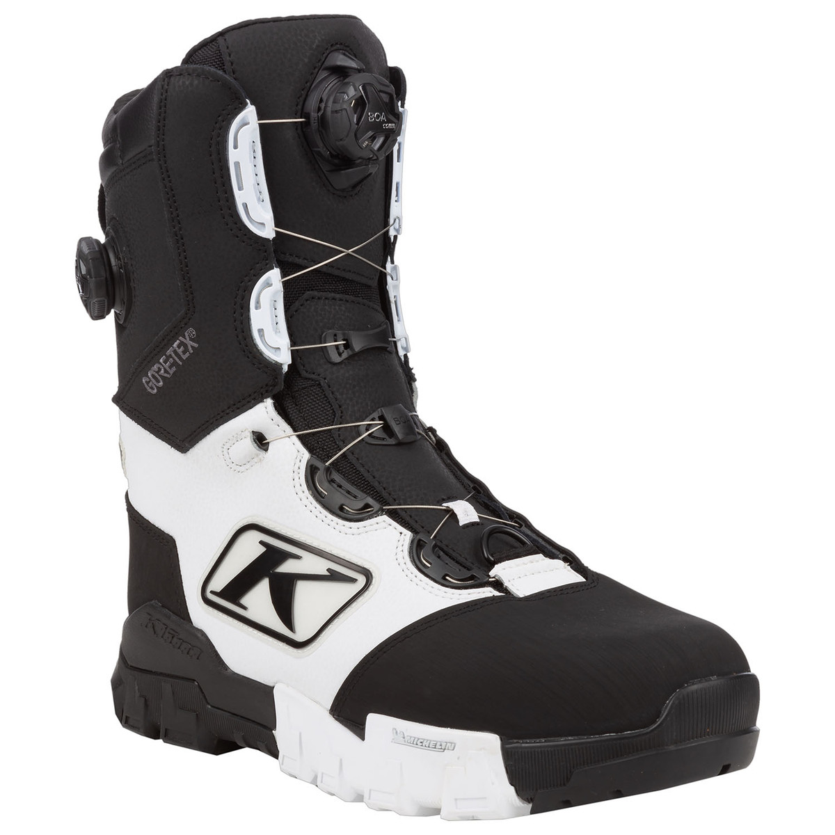 Снегоходные ботинки Klim Adrenaline Pro S GTX BOA  Black - White 3107-002-008-002 в интернет Магазине Аллигатор Красноярск
