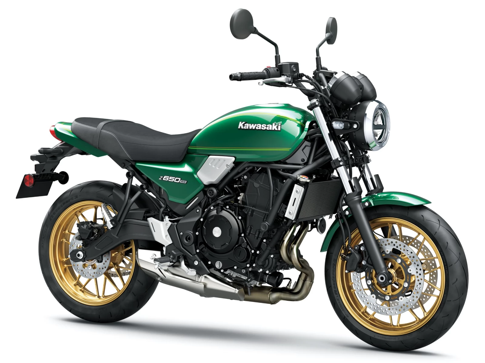 Мотоцикл Kawasaki Z650RS Зеленый 2022 в интернет Магазине Аллигатор Красноярск