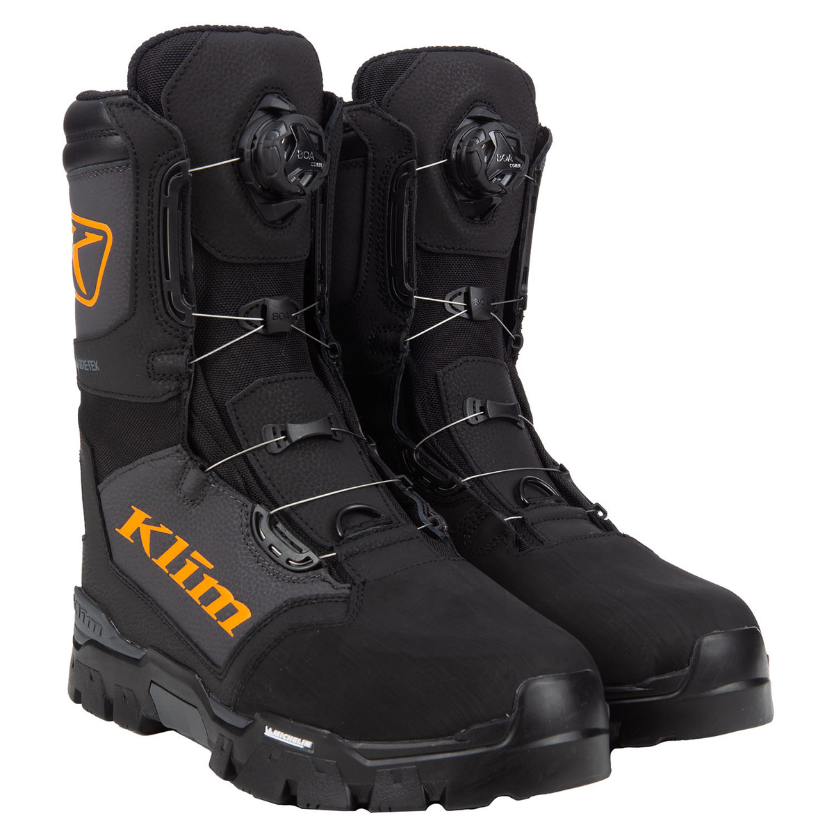 Снегоходные ботинки Klim Klutch GTX BOA Asphalt - Strike Orange 3112-001-009-623 в интернет Магазине Аллигатор Красноярск